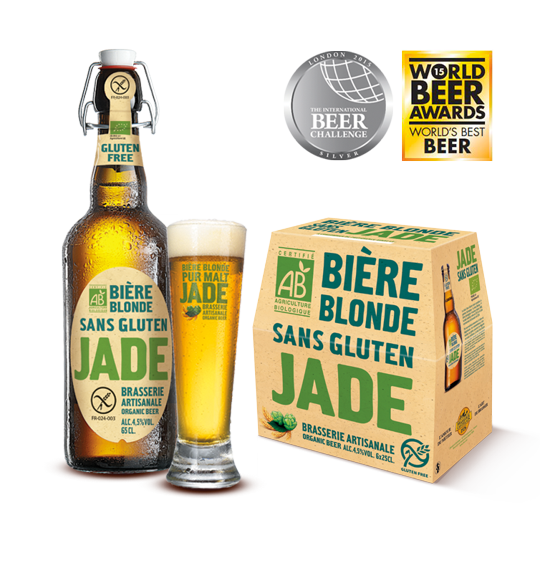 Jade, la bière Bio